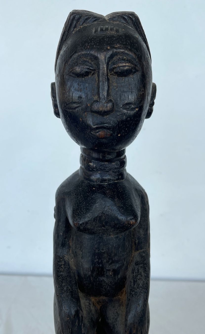 Skulpturen & Statuen: antike Baule Figur Elfenbeinküste Höhe 31 cm – Gebraucht aus Rüthi (Rheintal) von