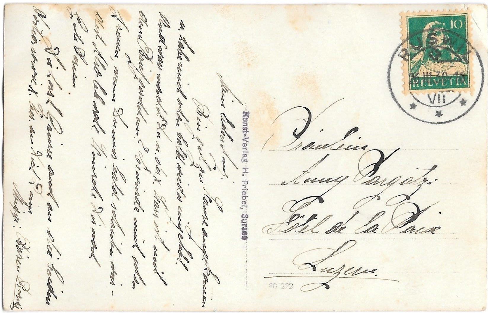 Cartoline postali: Ruswil Dorfplatz – Usato da Olten venduto da clotaldi 1