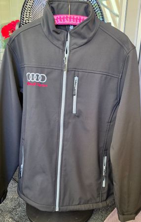 Audi Sport Softshelljacke Schwarz Groesse L neuwertig