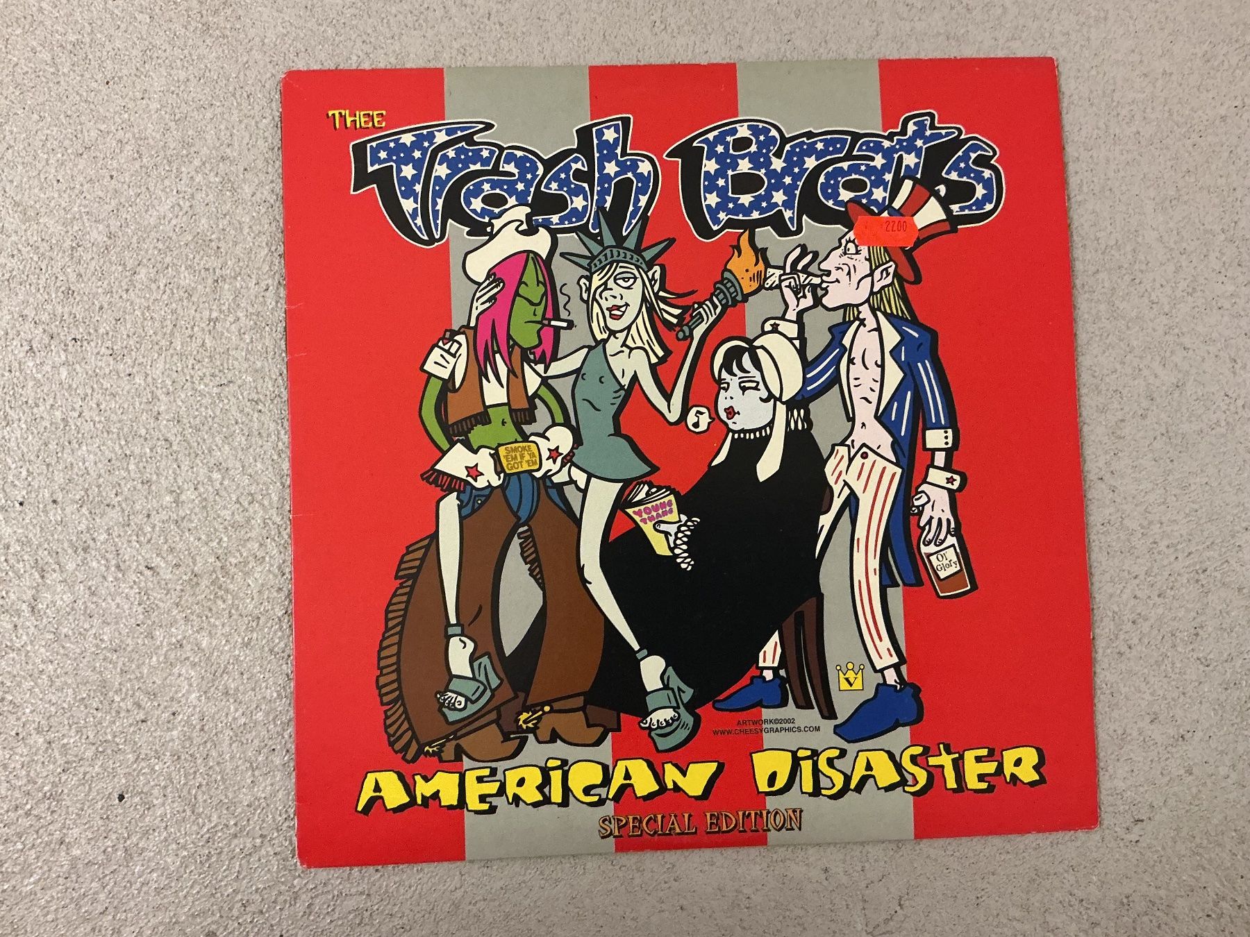 Dischi in vinile: Thee Trash Brats LP - American Disaster – Usato da Winterthur venduto da Tumko-Vinyl