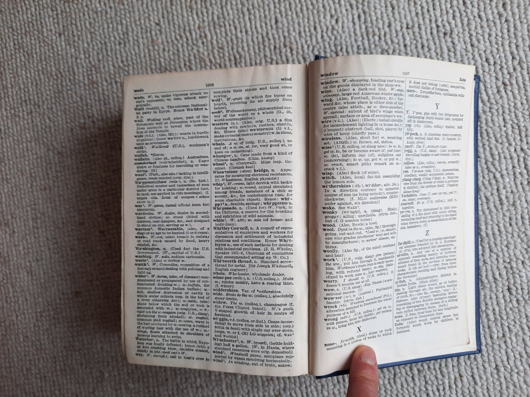 Libri: Oxford Dictionary, 1510 Seiten – Usato da Niederteufen venduto da Buecherwurm_70 1