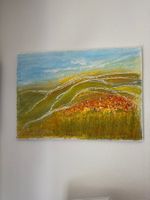 Ölbild 70x50 cm, Heidi Eberle, Leinwand ohne Rahmen,