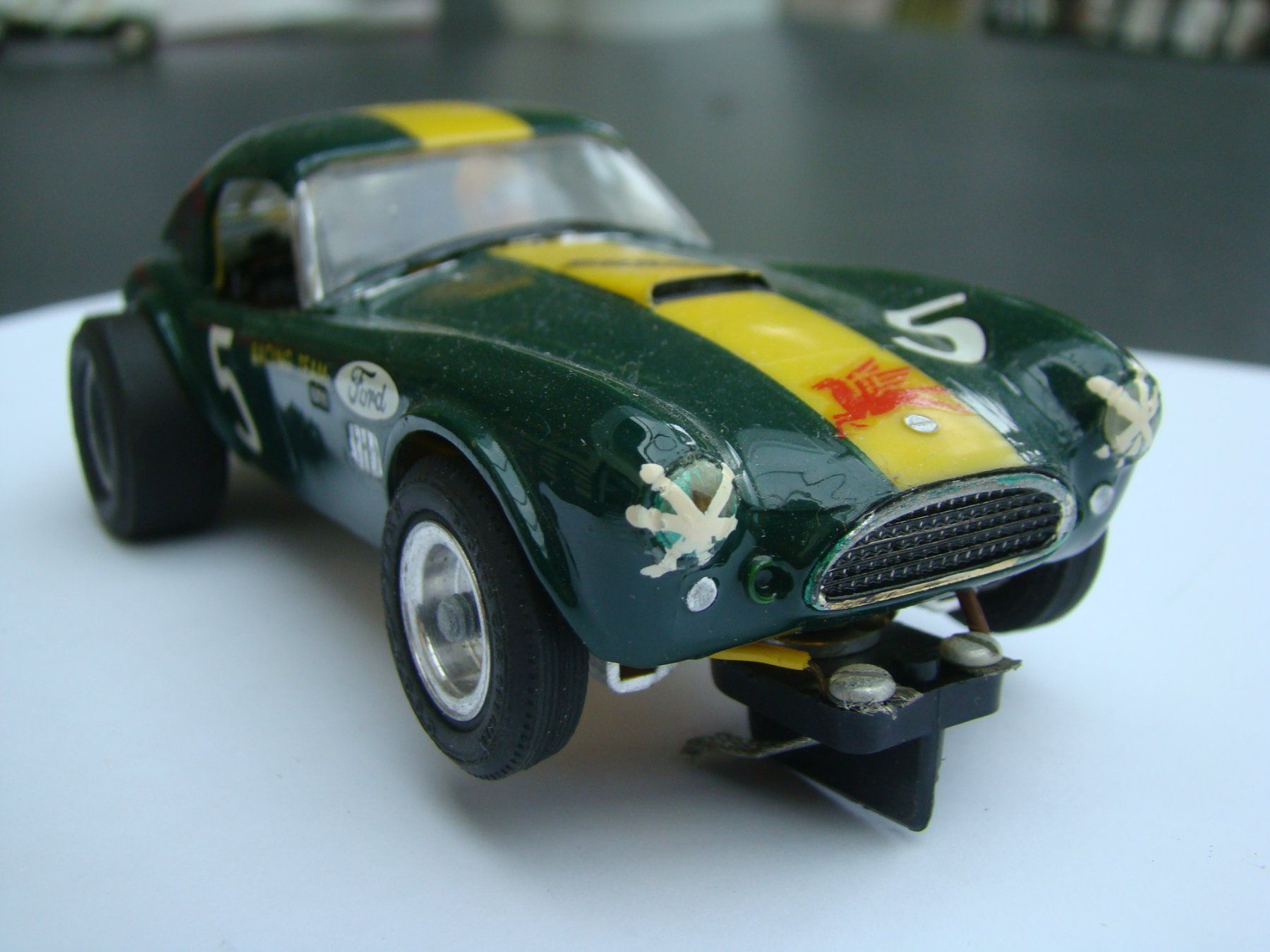 Russkit AC Cobra 1:32 grün 60er Jahre USA selten vintage (Gebraucht) in ...