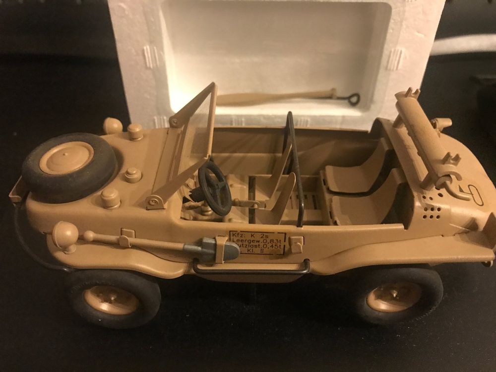 Miniature Gonio 1/24 - VW 166 Schwimmwagen - Militaire - Très Bon état Avec Boîte