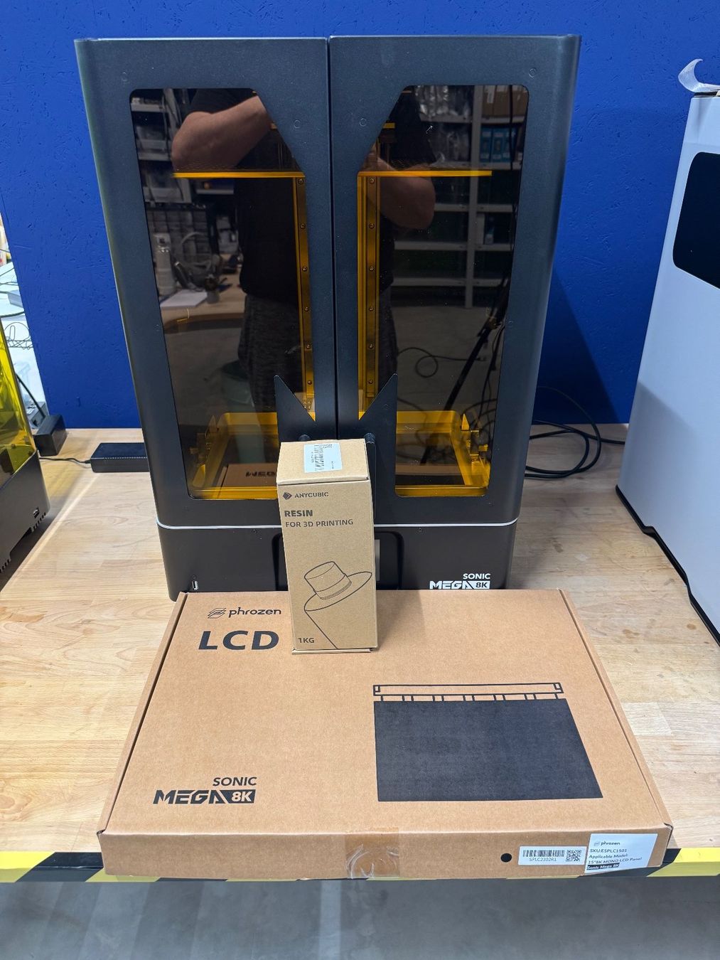 Stampanti 3D: Phrozen Sonic Mega 8K mit 15" LCD (Resin 3D Drucker) – Usato da Münsingen venduto da Zarrac72 2