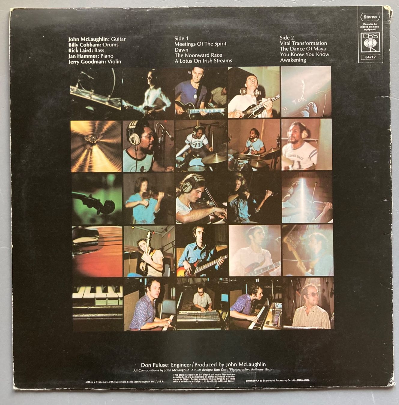 Dischi in vinile: MAHAVISHNU ORCHESTRA WITH JOHN MC LAUGHLIN - THE INNER MOUNT – Usato da Poliez-Pittet venduto da Newtown-Records 1