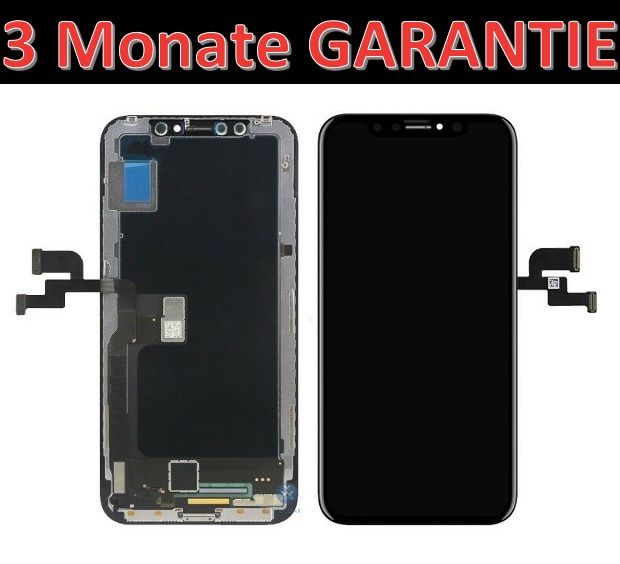 IPhone X Display Ersatzdisplay OLED Schwarz mit Garantie | Kaufen auf ...