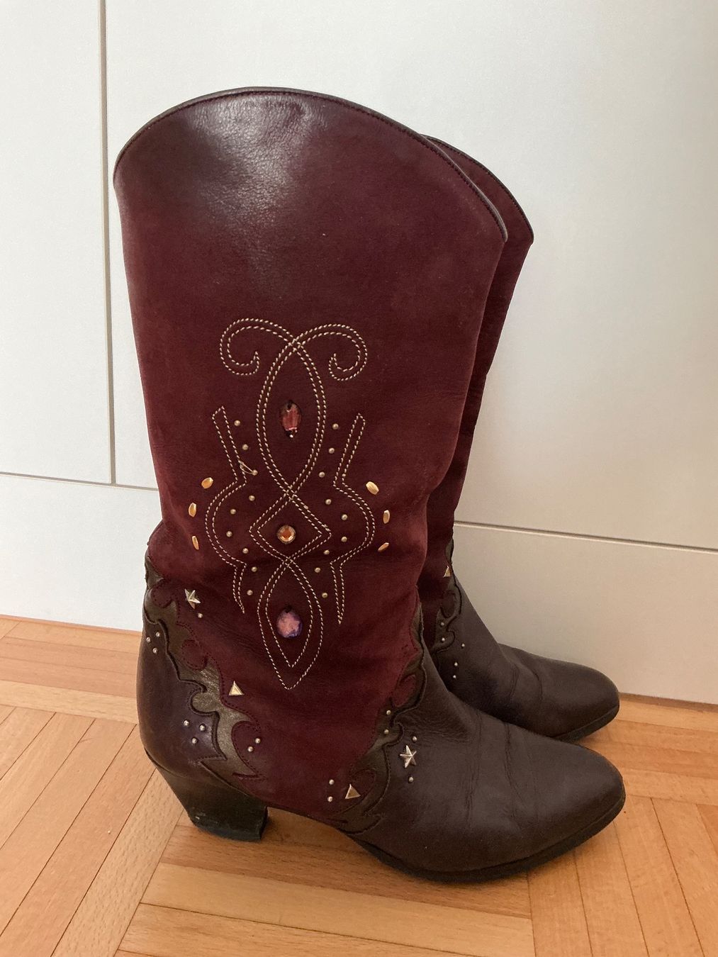 Scarpe da donna: Vintage Stiefel,Grösse 36, Leder – Usato da Zürich venduto da Mia712