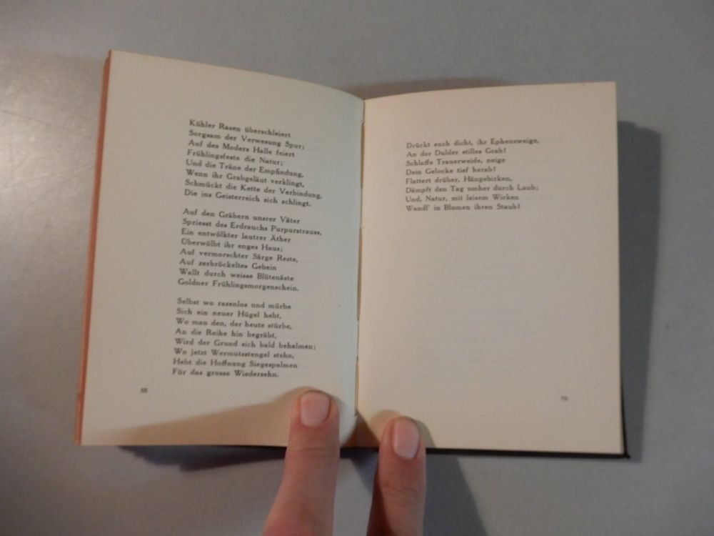 Livres: Gedichte von J. G. Salis - Vintage Buch für Sammler! 1924 – D'occasion à Erstfeld par Mario_boe0 7
