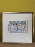 Romolo Esposito Aquarell 15x10,5 signiert guter Zustand