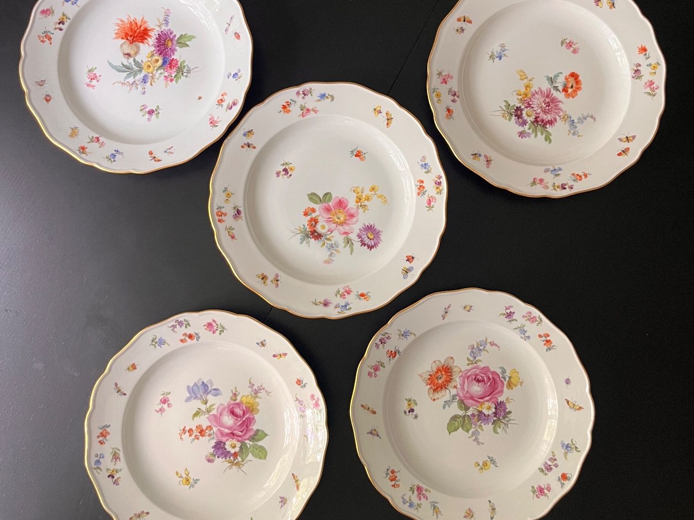 Teller: 5 x Meissen Teller - Top Zustand – Gebraucht aus Zürich von Nowstalgia 2