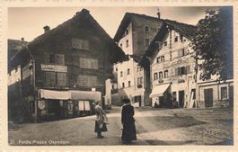 Faido TI Valle Leventina Piazza Ospedale