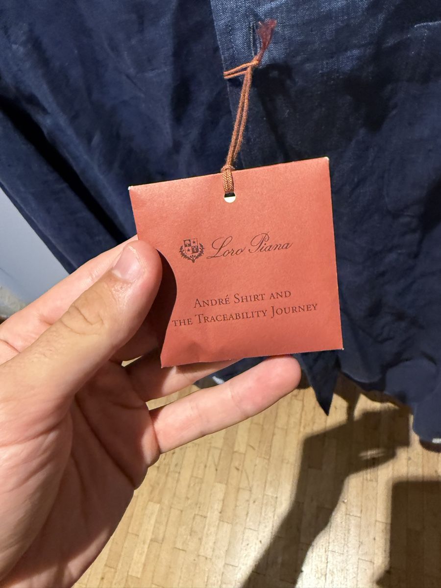 Loro Piana Hemden: Loro Piana Linen Shirt – Neu (gemäss Beschreibung) aus Genève von SG_73 2