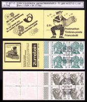 1984 VOLKSBRÄUCHE_ Markenheft 0-78a_ DAMPFLOK USA__ET !