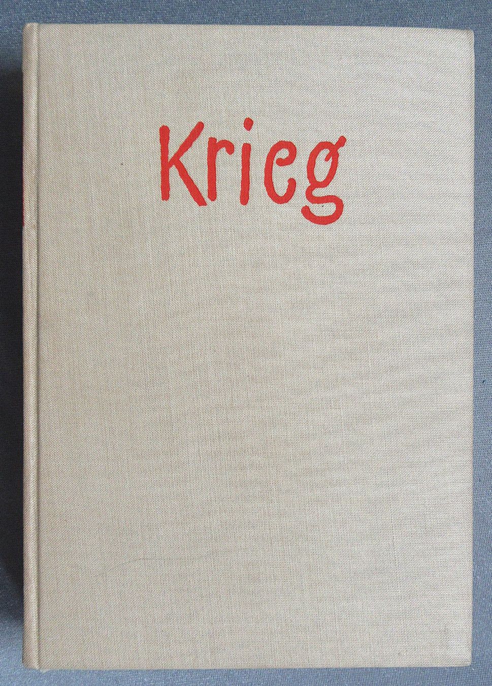 Libri: Krieg - von Wsewolod Wischnewski – Usato da Auenstein venduto da Padabimbim