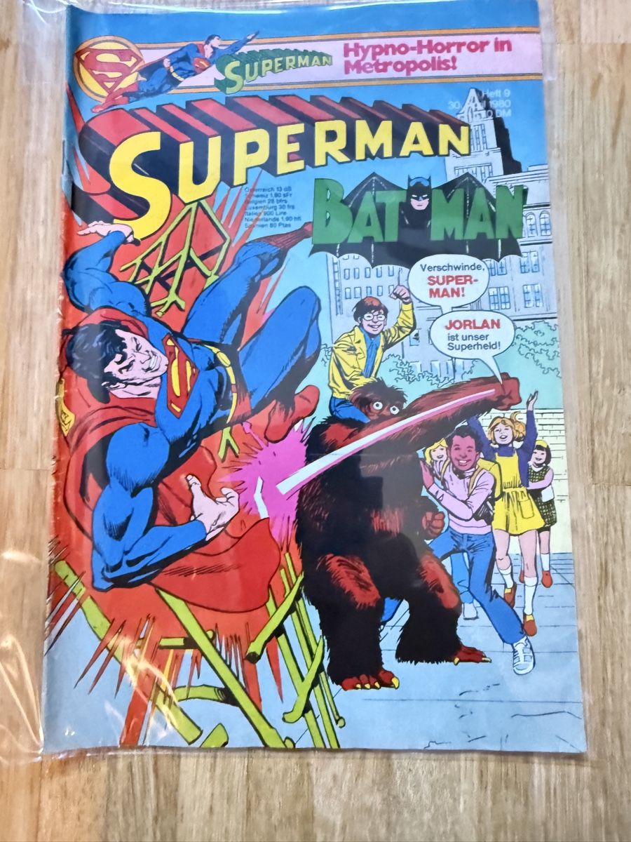Fumetti: 🚨 • Superman / Batman Comic  – Usato da Allschwil venduto da Collector.Shop.Swizz