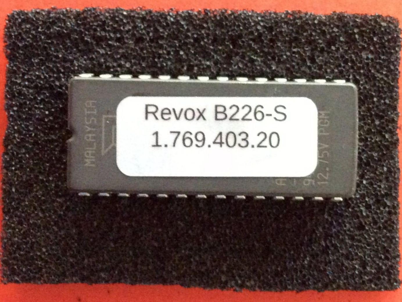 Revox Lettore multimediale & Streamer: REVOX B226-S  EPROM / GERÄTESOFTWARE – Usato da Rheinfelden venduto da Stuvox