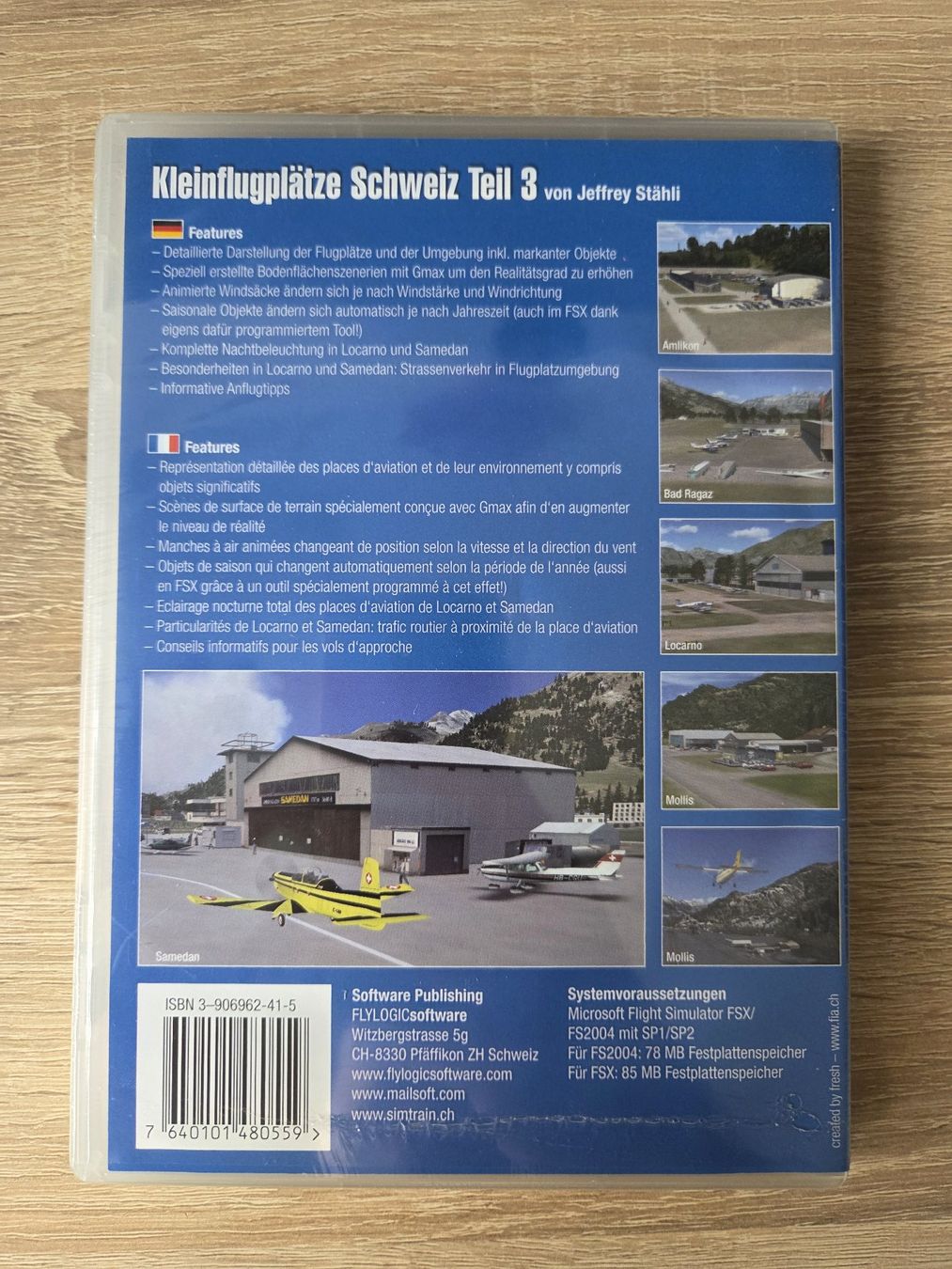Spiele: Schweiz X Teil 3 for Fight Simulator X - PC - NEW – Neu und originalverpackt aus Carouge GE von Franllo 1