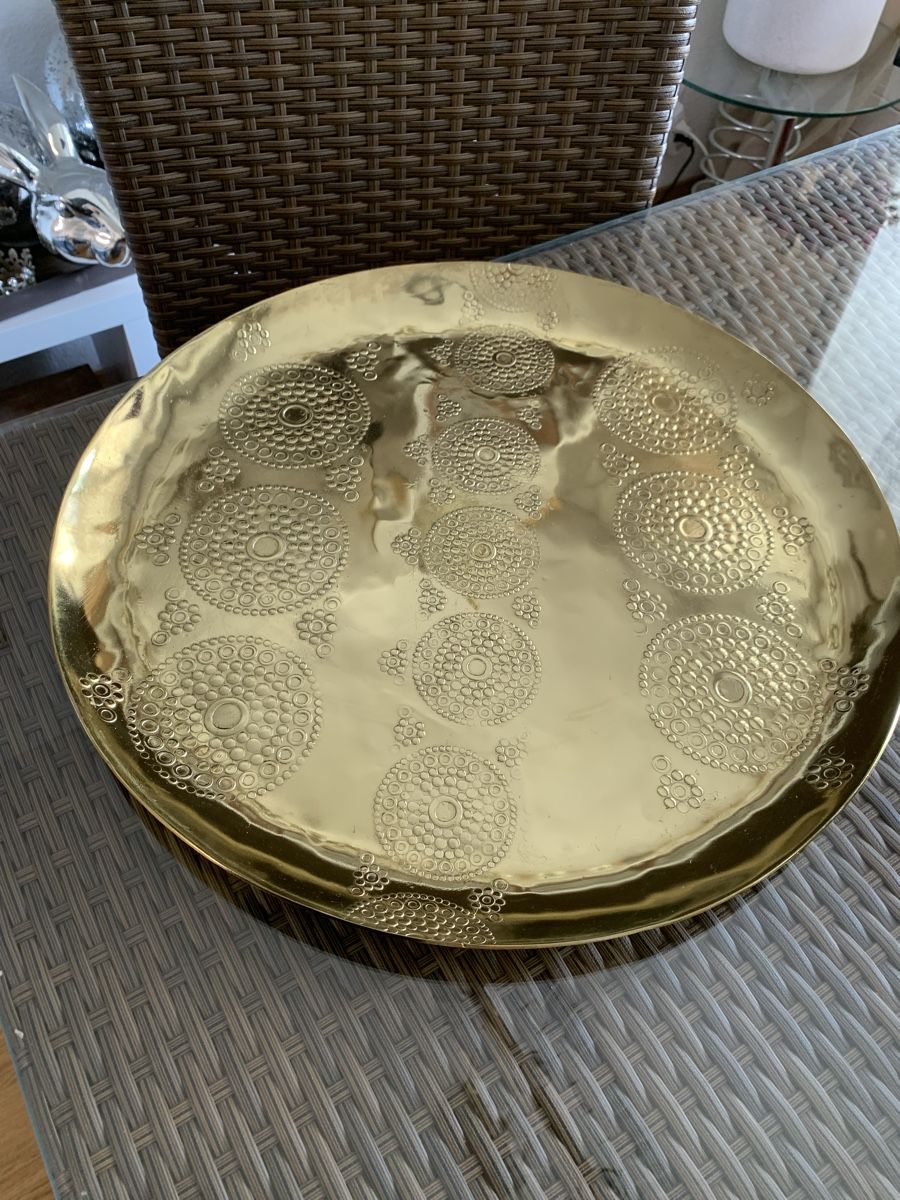 Pfister Alle Dekorationen: Wunderschöne goldene Kronen Decoration. – Neu (gemäss Beschreibung) aus Emmenbrücke von Dior09 2