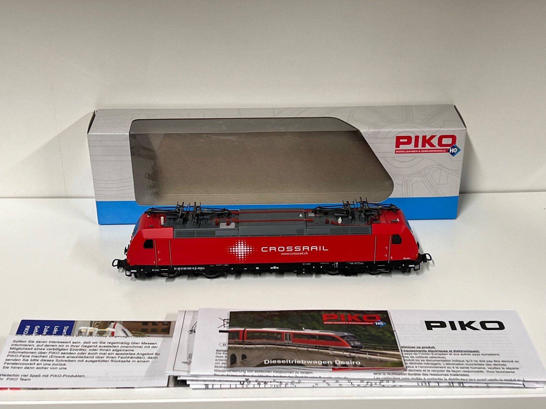 Piko Modellini di ferrovie: Piko Expert  96733  Crossrail  Digital H0/AC – Usato da Geroldswil venduto da TopTrain54