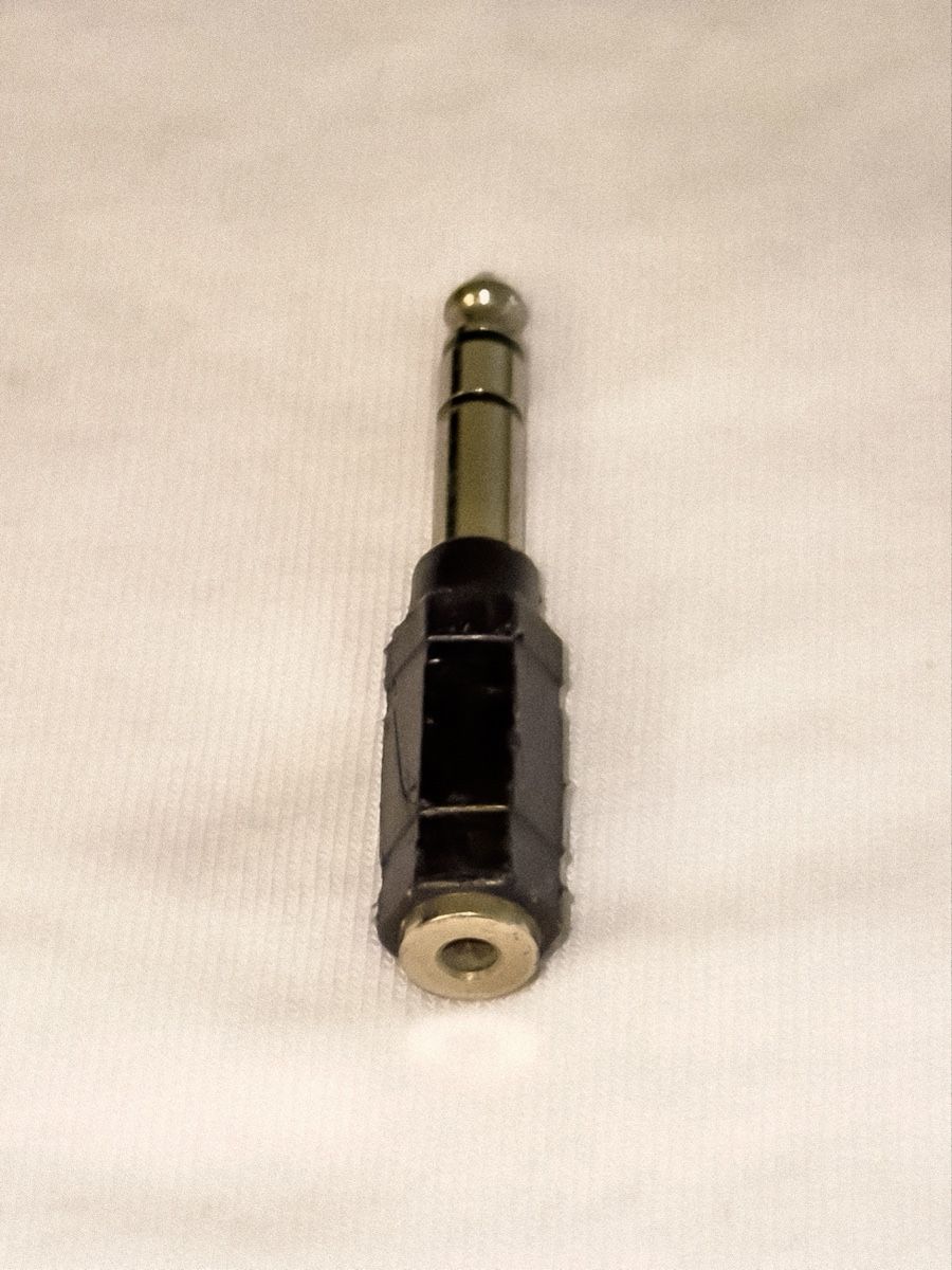 Unità & Adattatore: Adapter 3.5mm Klinke auf 6.35mm Klinke – Usato da Luzern venduto da robinstutz 1