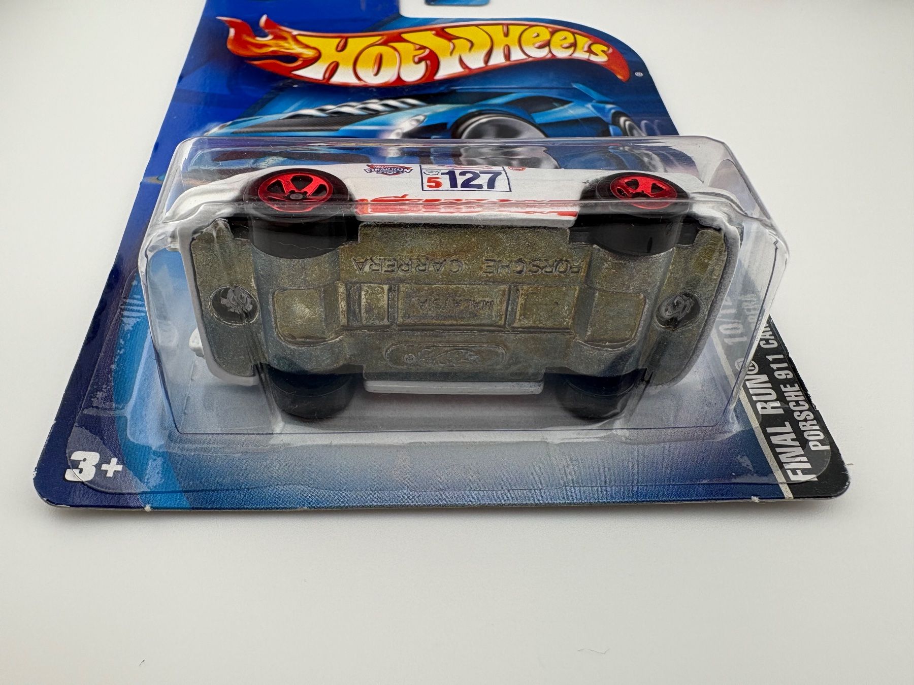 Hot Wheels Modellini d'auto: Hot Wheels Porsche 911 Carrera Final Run - 2003 - #204 – Nuovo e nell'imballaggio originale da Flawil venduto da HeisseReifen 5