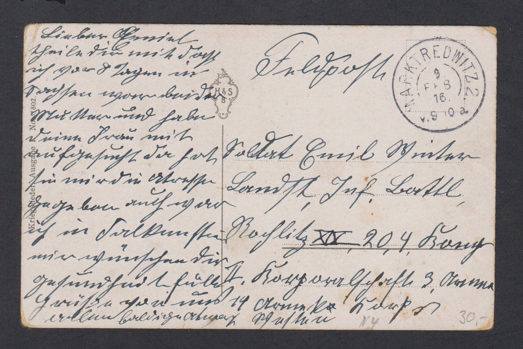 Cartoline postali: Aviatik  Luftschiff Zeppelin   : alte Ansichtskarte von 1916 – Usato da Vitznau venduto da Ropaku 1