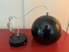 Hängelampe schwarz rund Lampe Kugel Deckenlampe gut erhalten