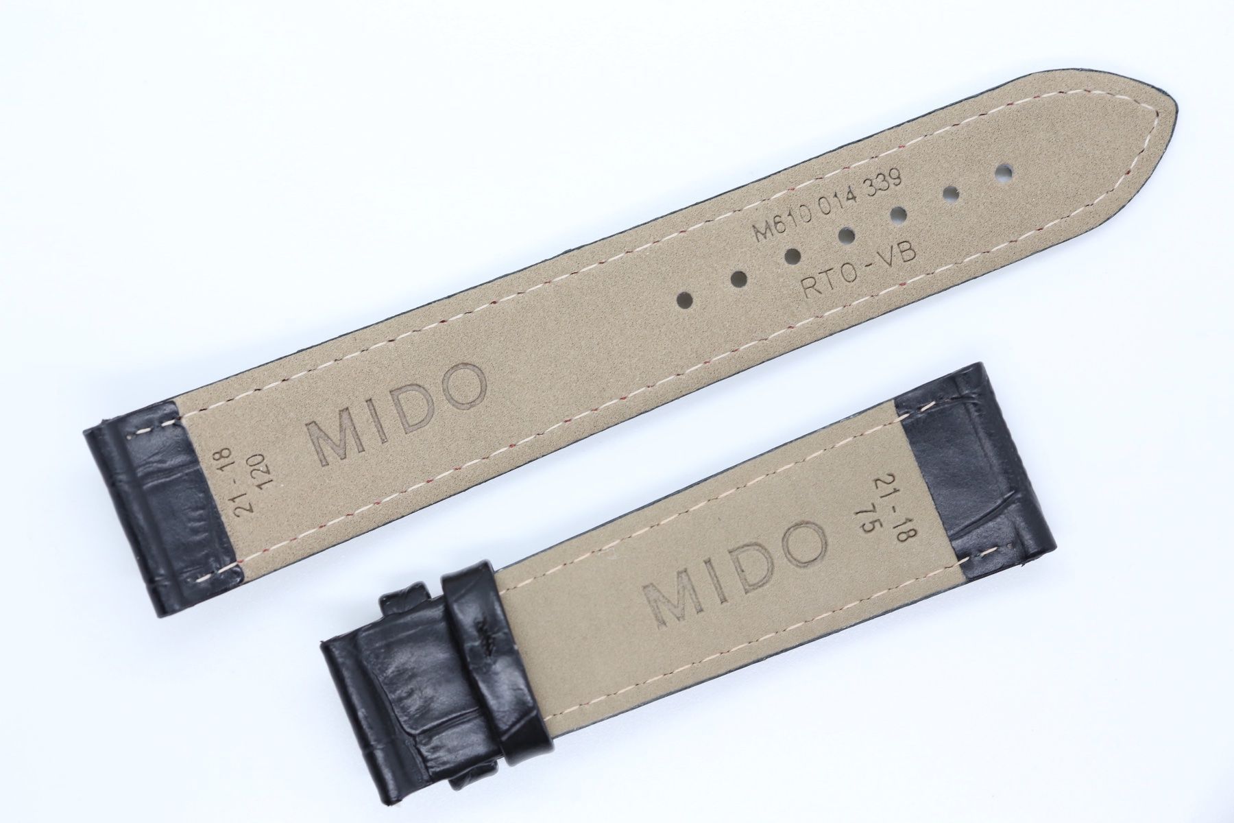 Mido Orologi: Mido Lederband 21mm – Nuovo (secondo la descrizione) da Reinach BL venduto da Han-Numismatik 1