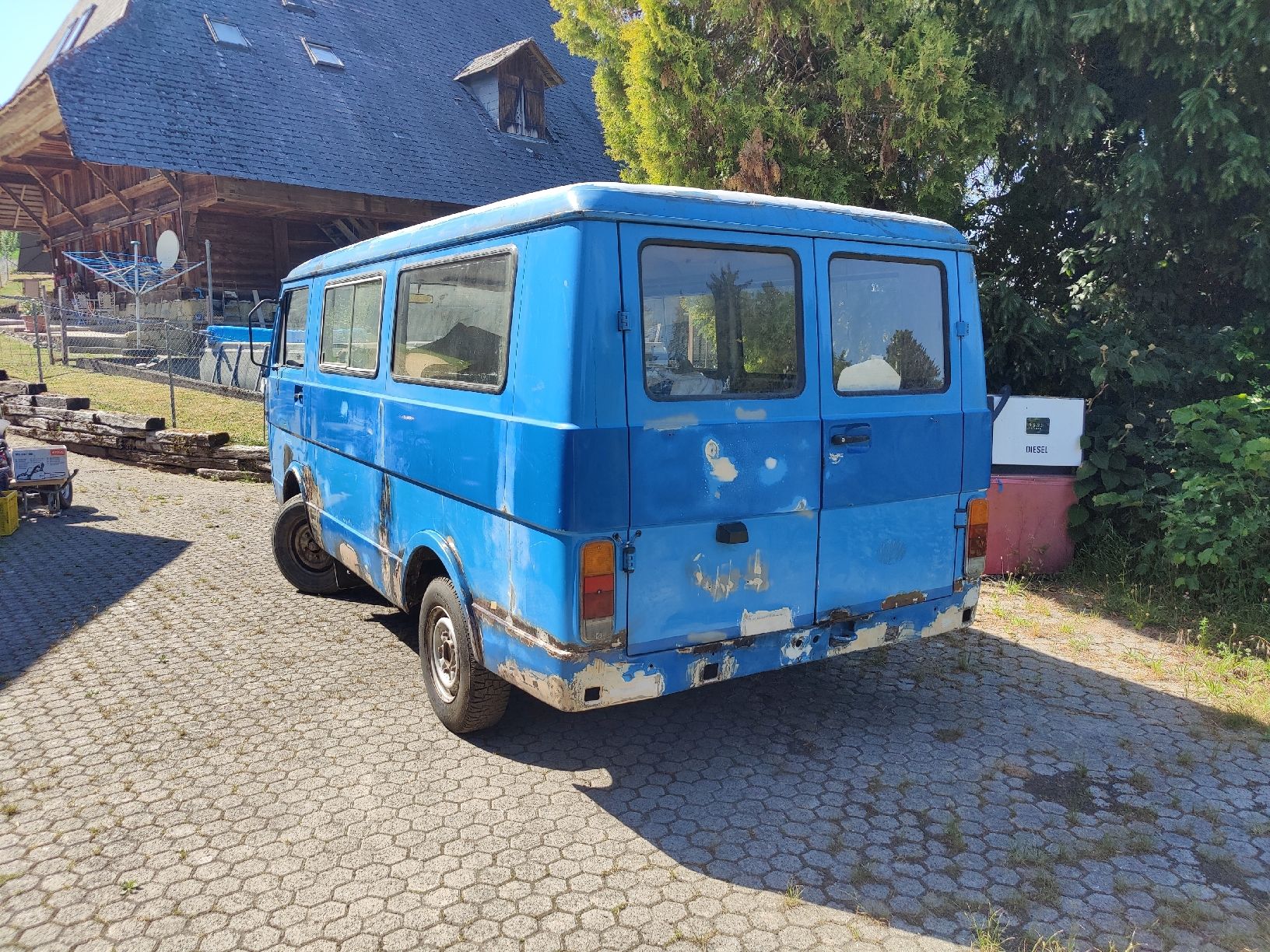 VW Veicoli commerciali: VW LT 31 Lieferwagen blau  – Difettoso da Riedtwil venduto da reto_li 2
