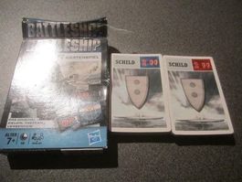 Kartenspiel Battelship, Karten sind ver