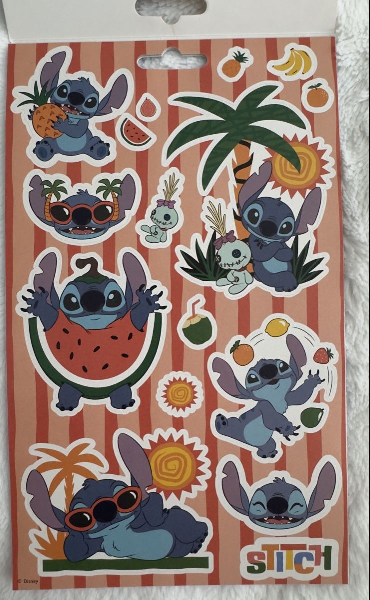 Aufkleber: Stitch Gift Decorate Set Stickers -  NEW! – Neu und originalverpackt aus Sins von sum_lv6d 2