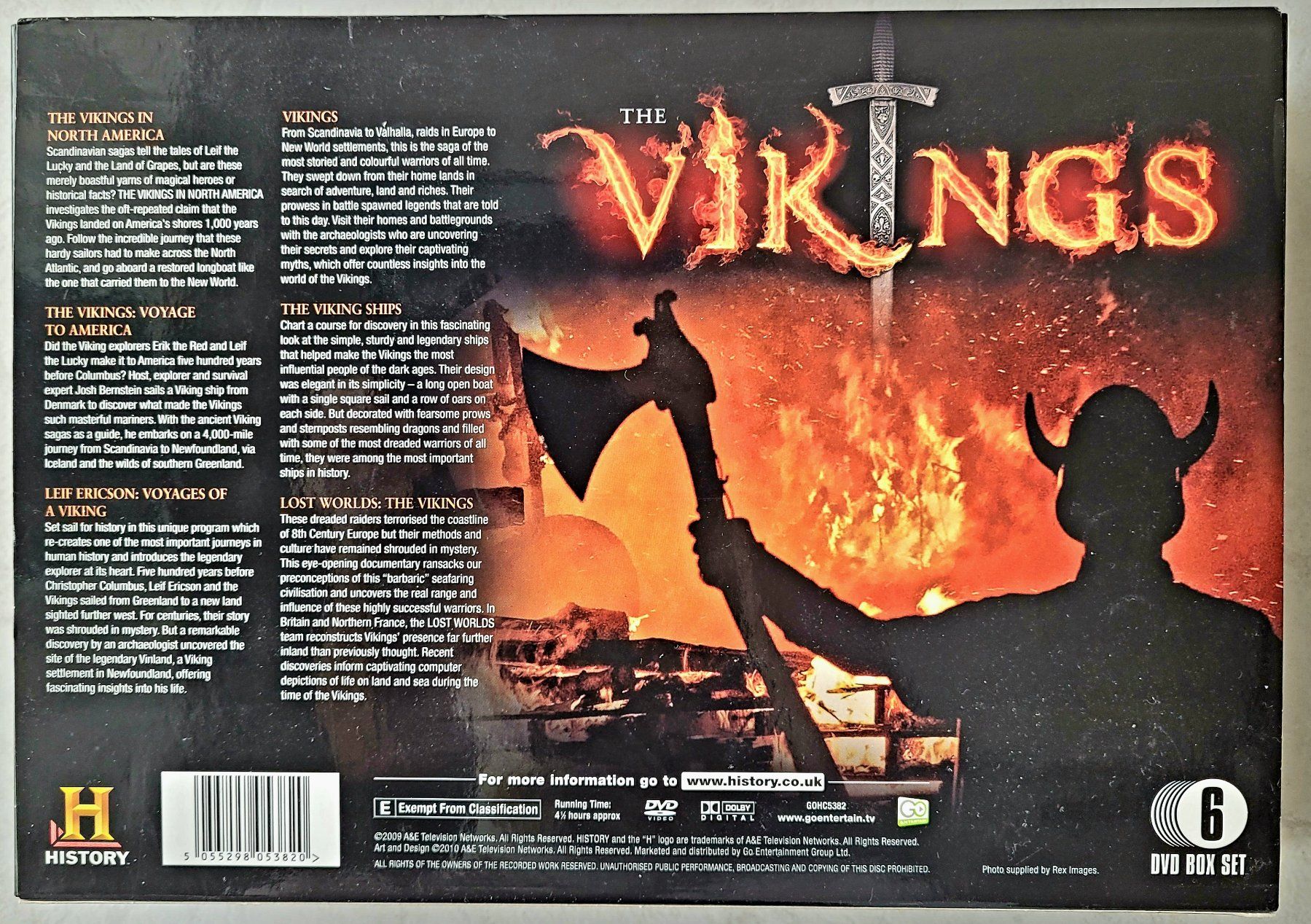 Tutti i DVDs: VIKINGS DVD-Dokumentation – Usato da Oberuzwil venduto da rtr_wp6m 1