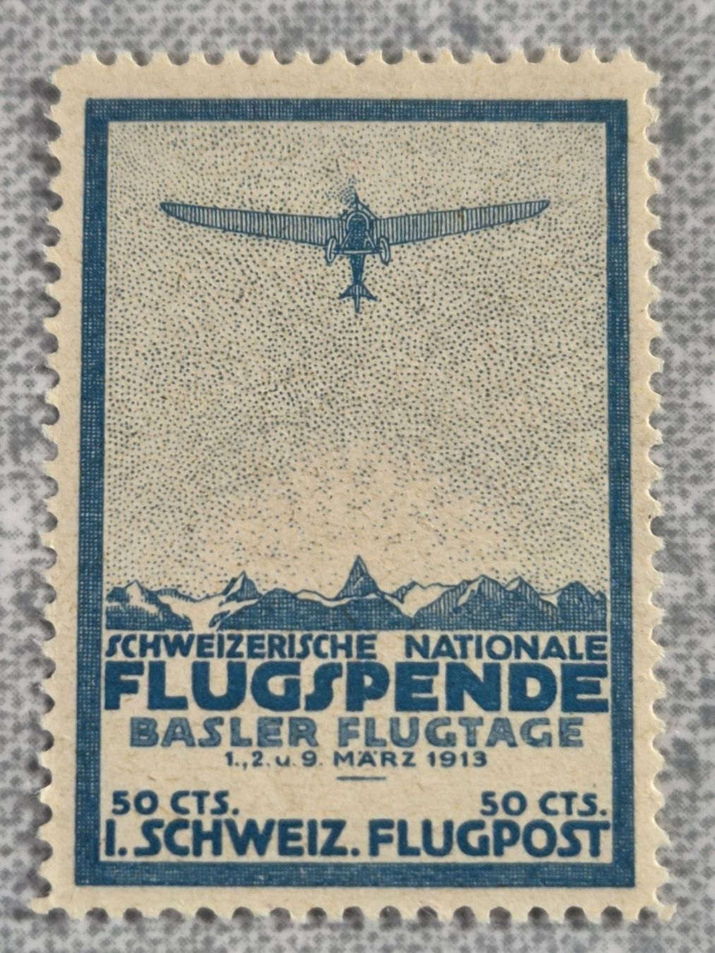 Alle Briefmarken: Flugpost, Vorläufer II, Basel – Neu (gemäss Beschreibung) aus Moosseedorf von wau69