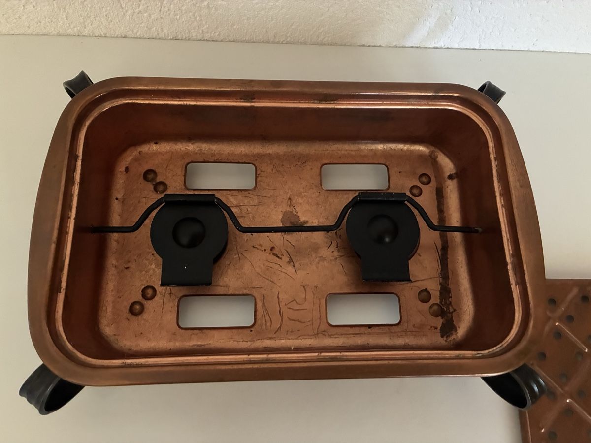 Küchengeräte: Kupferfarbene Chafing Dish – Gebraucht aus Burgdorf von Calvia 3