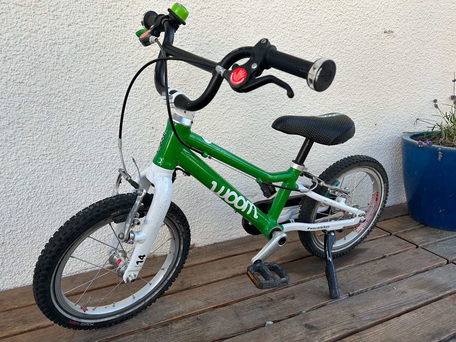 Woom Biciclette: Woom 2 Kindervelo grün – Usato da Zürich venduto da Salomon19 1