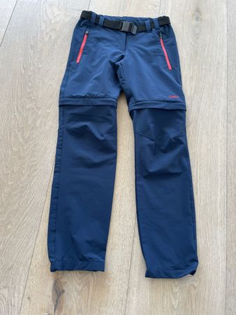 Kinder-Wanderhose Zipp-Off  Grösse 140