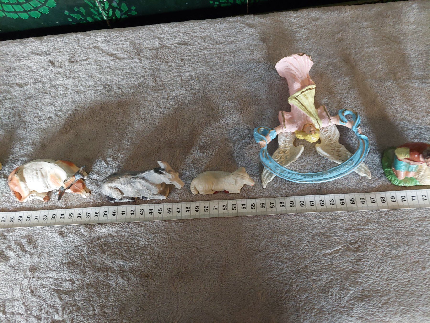 Statuette: Sehr alte Krippenfiguren, 14-Teilig aus Elastolin – Usato da Otelfingen venduto da silver-moon 8