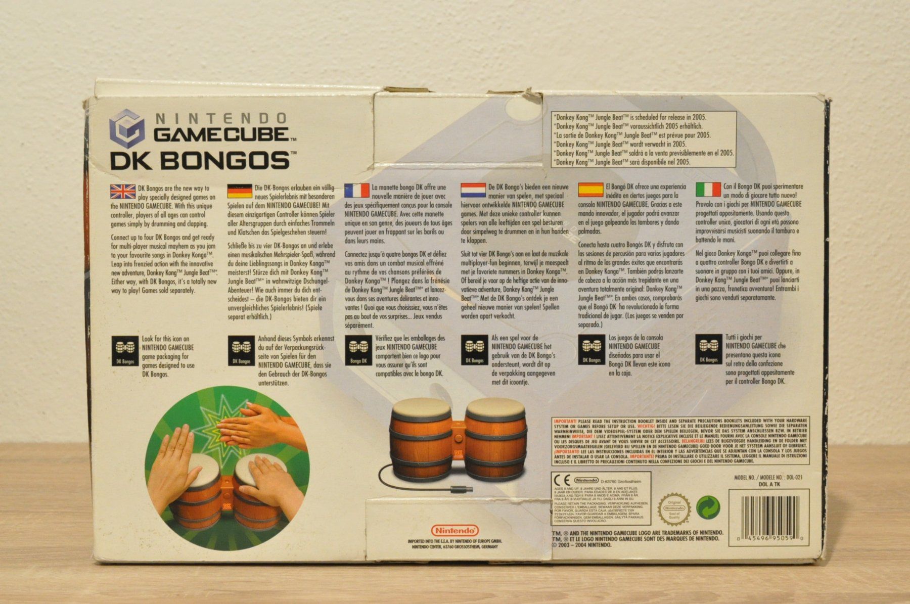Giochi: Donkey Konga Bongos & Gioco per GameCube Usato – Usato da Vezia venduto da lel_xfz5 7