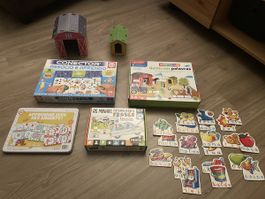 Jeux éducatifs Montessori pour enfants, en portugais