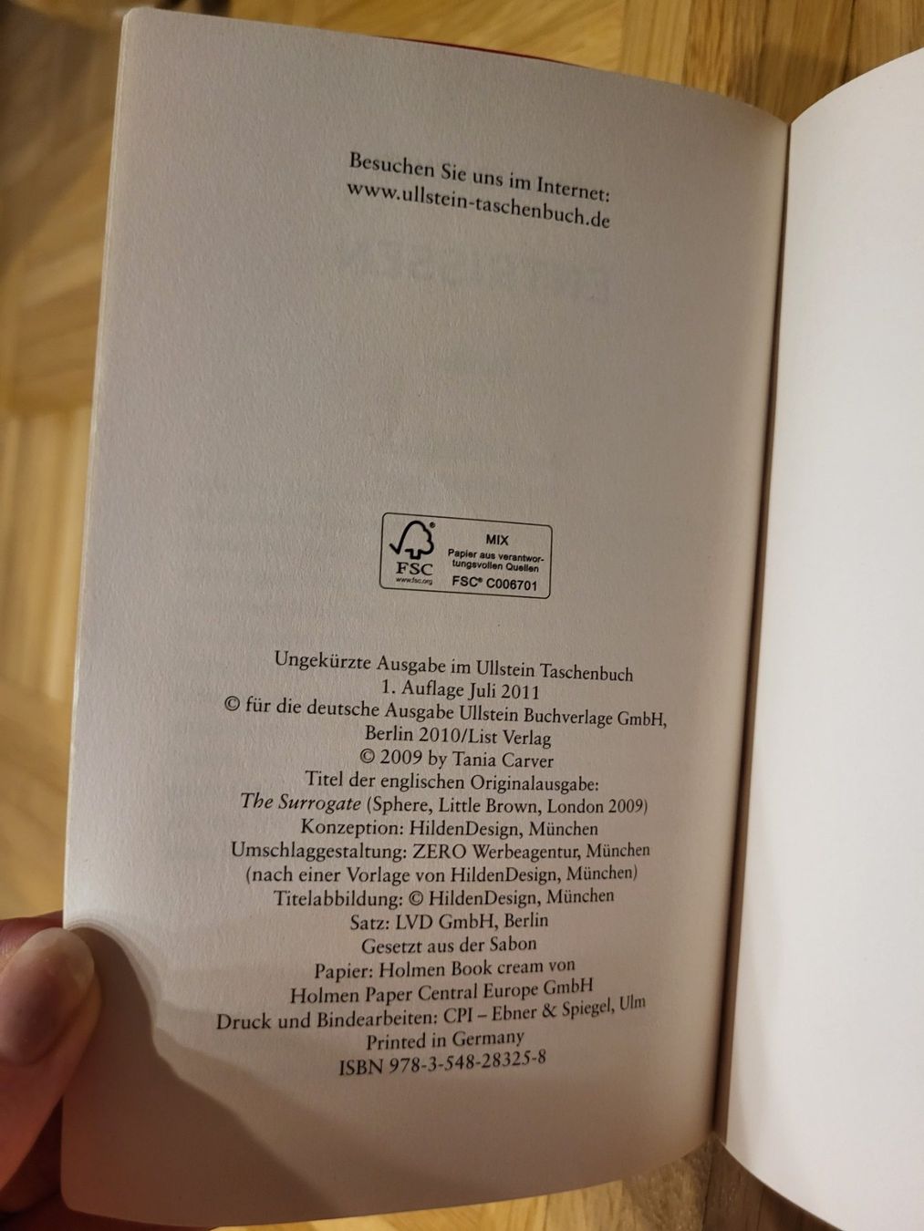 Libri: Buch, Entrissen – Usato da Buchrain venduto da Mel_Sp 3