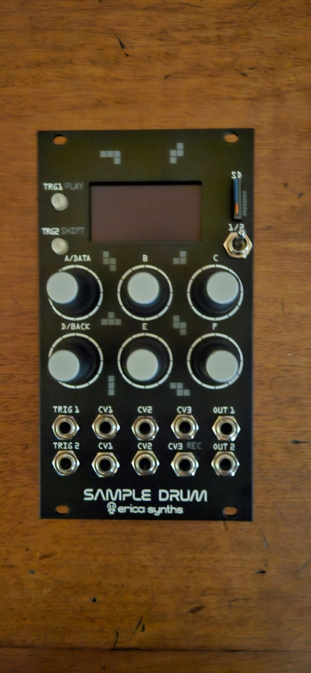 Musikinstrumente: Erica Synths Sample Drum Eurorack sampler – Neu (gemäss Beschreibung) aus Vulliens von irauchimax