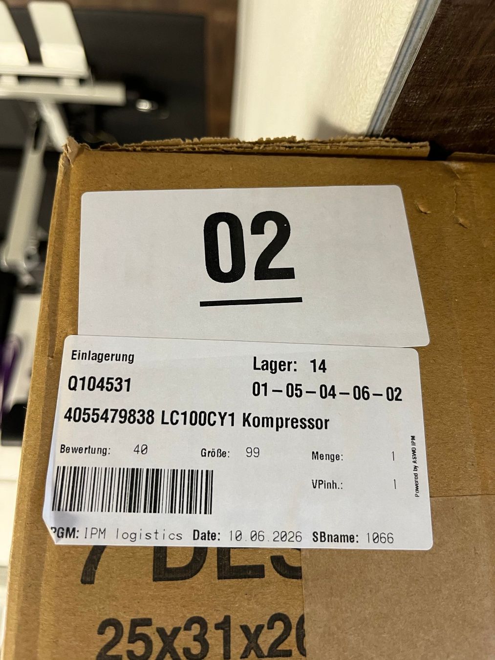 Kompressoren: Kompressor Kühlschrank LC100CY1 – Neu und originalverpackt aus Dübendorf von gicu 5