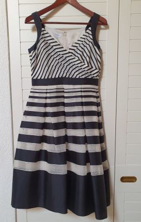 HOBBS London Kleid, Gr. 38, gestreift, neuwe...