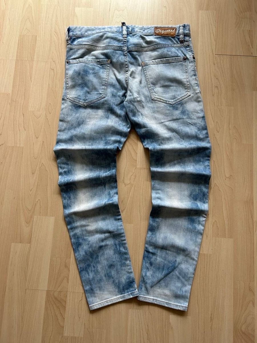 Dsquared2 Jeans: DSquared2 Acid Wash Slim Jeans – Nuovo (secondo la descrizione) da Bern venduto da Skandez 1
