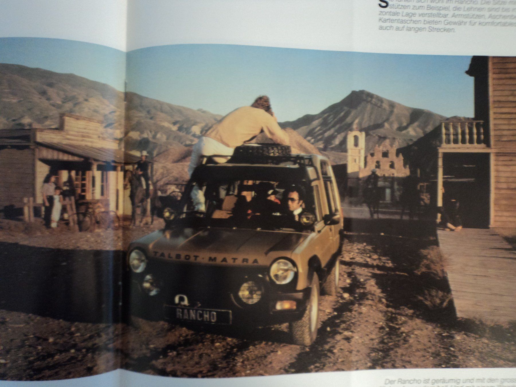 Talbot Documents: Prospekt Talbot Matra Rancho 1979 – D'occasion à Schwarzenburg par modelCARama 4