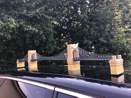 Sammlerstück: Detaillierte Brücke H0 Englisch