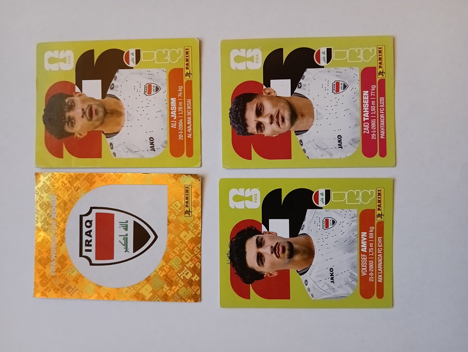 Panini Carte collezionabili: Panini 2026 Irak – Nuovo (secondo la descrizione) da Wetzikon ZH venduto da stekun84