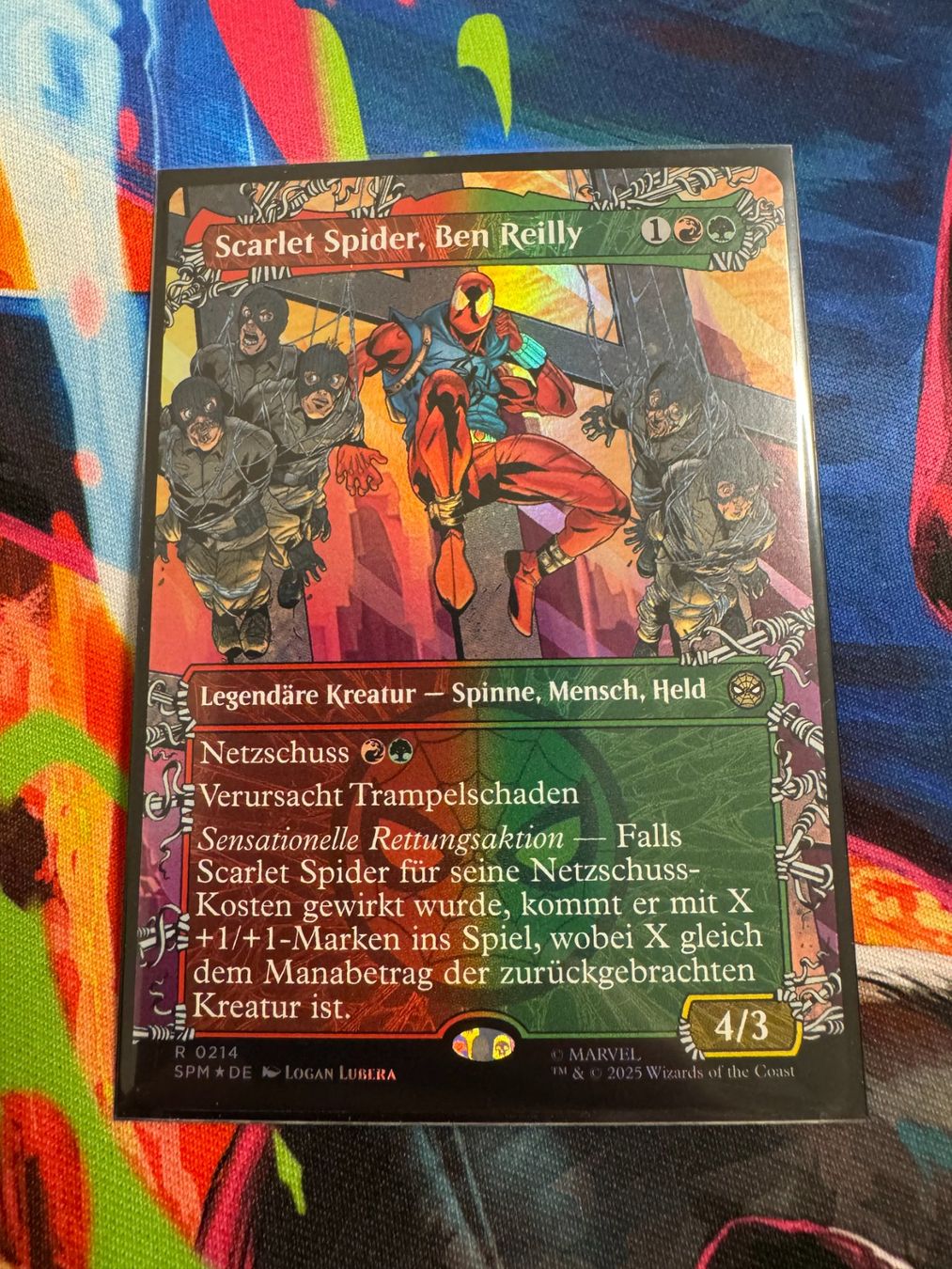 Magic The Gathering Carte collezionabili: Scarlet Spider, Ben Reilly -Foil-Marvel's Spider-Man - Magic – Nuovo (secondo la descrizione) da Bülach venduto da Pfrenzel