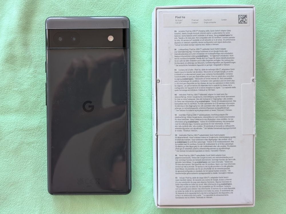 Google Handys / Smartphones: Google Pixel 6a mit Originalverpackung – Gebraucht aus Thalwil von sultan03 7
